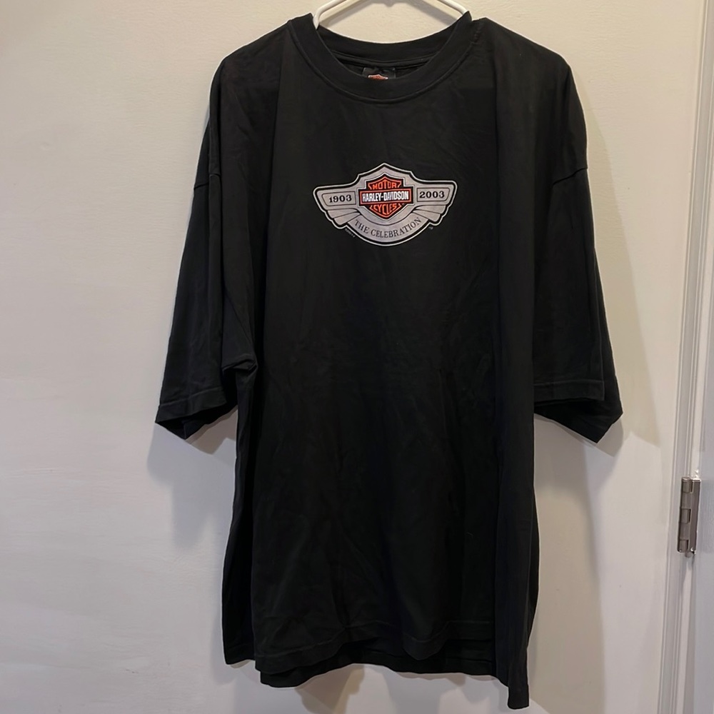 Harley Davidson 2003 100th anniversary celebration Milwaukee WI 3XL vintage Tee